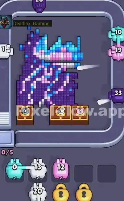 Pixel Flow Level 463 Solution 2