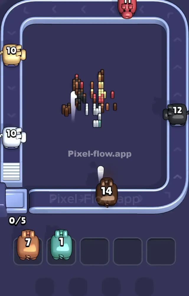 Pixel Flow Level 994 Solution 3
