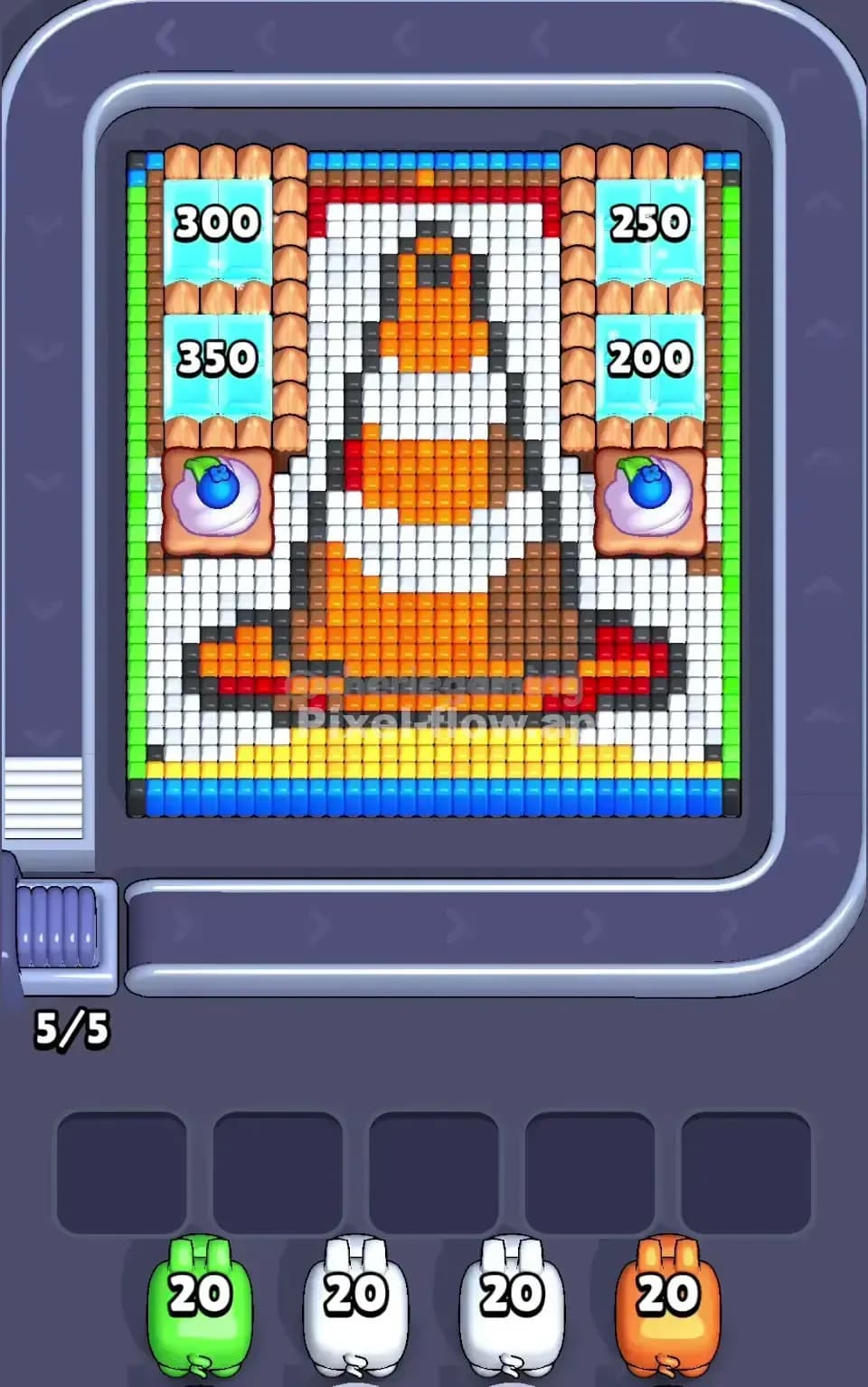 Pixel Flow Level 595 Screenshot
