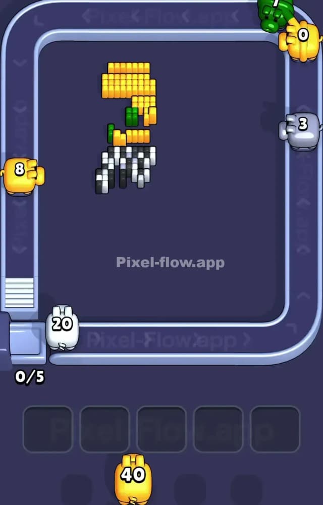 Pixel Flow Level 1548 Solution 3