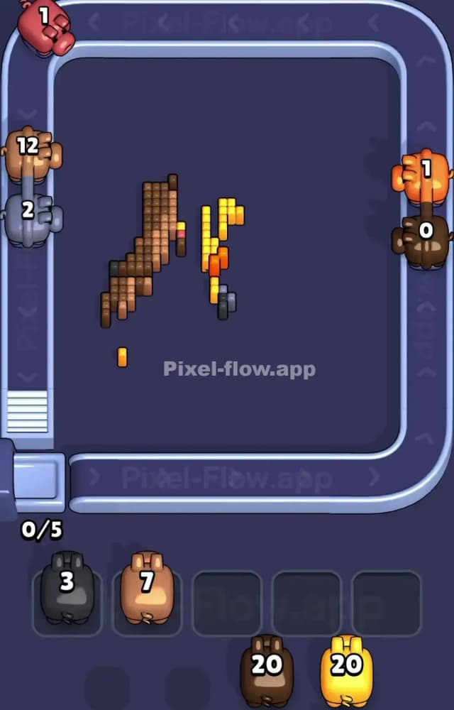 Pixel Flow Level 1474 Solution 3