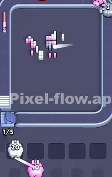 Pixel Flow Level 338 Solution 3