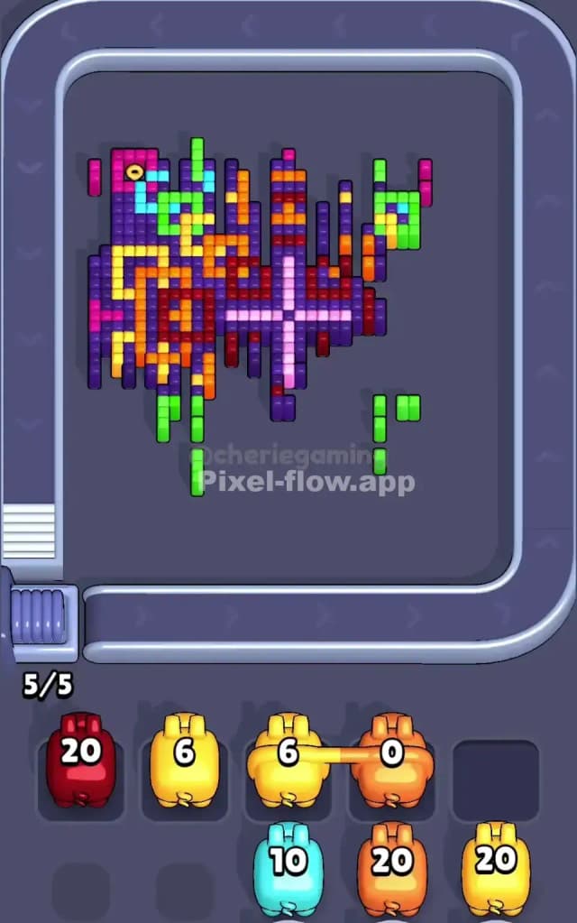 Pixel Flow Level 525 Solution 2