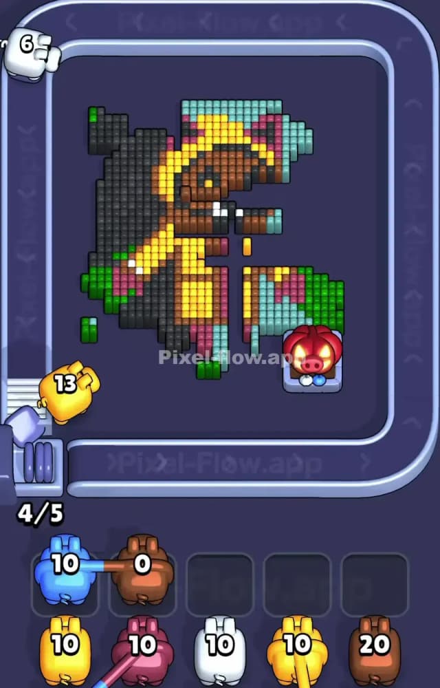 Pixel Flow Level 1274 Solution 2