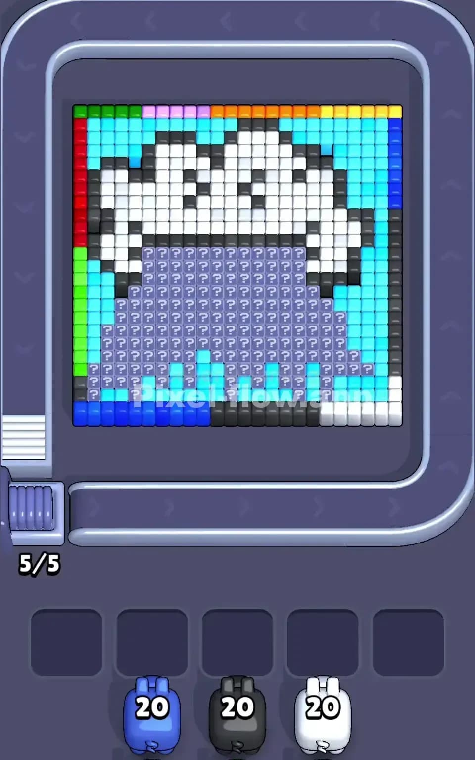 Pixel Flow Level 87 Screenshot