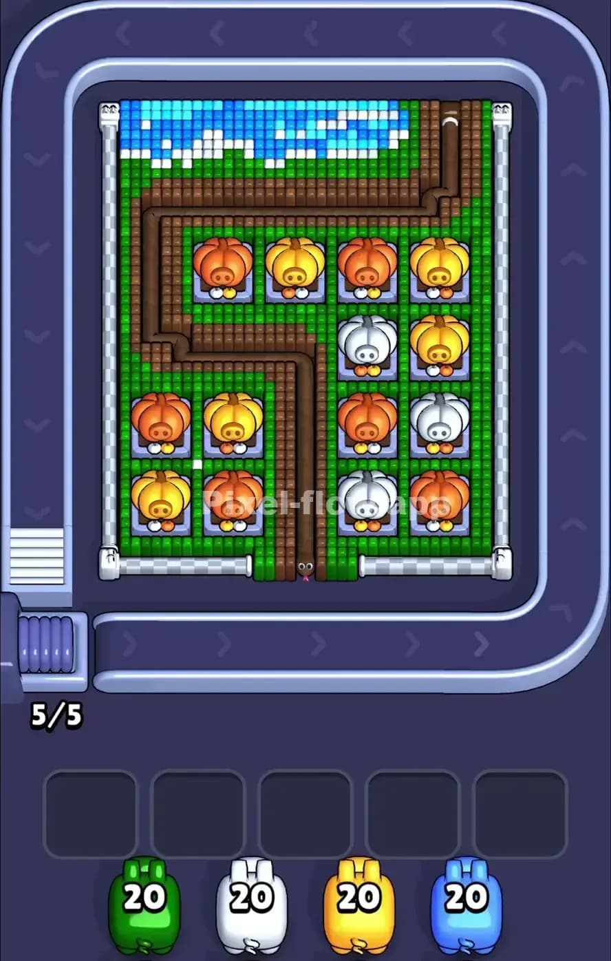 Pixel Flow Level 908 Screenshot