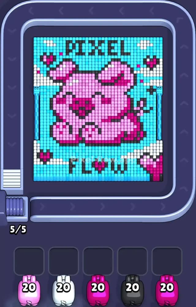 Pixel Flow Level 945 Gameplay