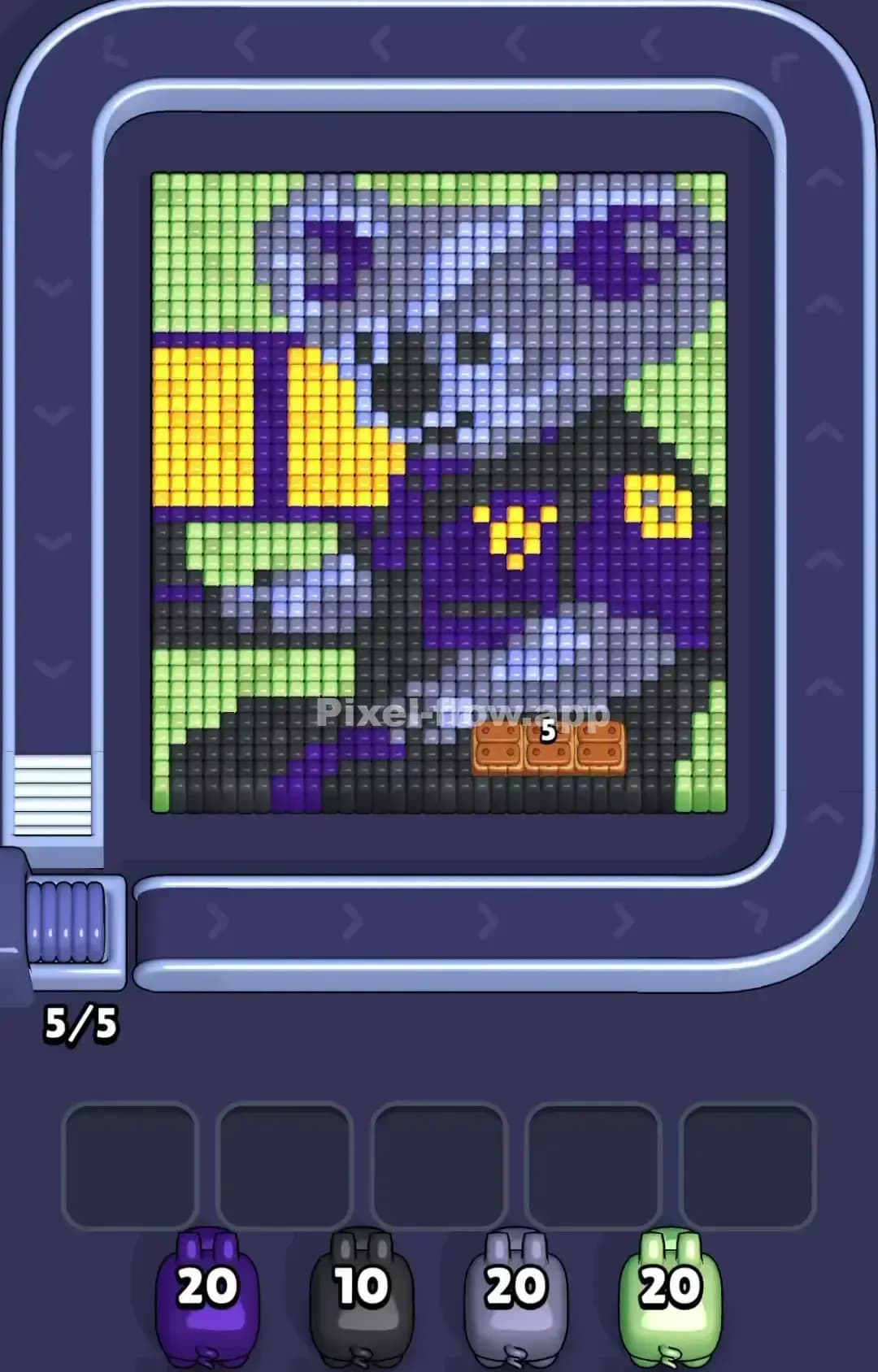 Pixel Flow Level 1288 Screenshot