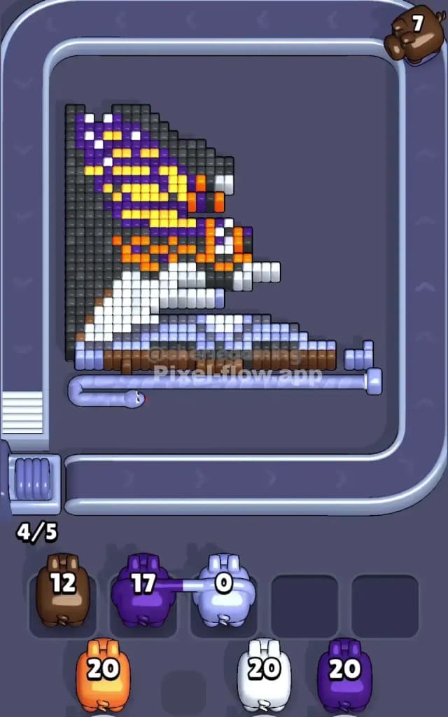 Pixel Flow Level 489 Solution 2