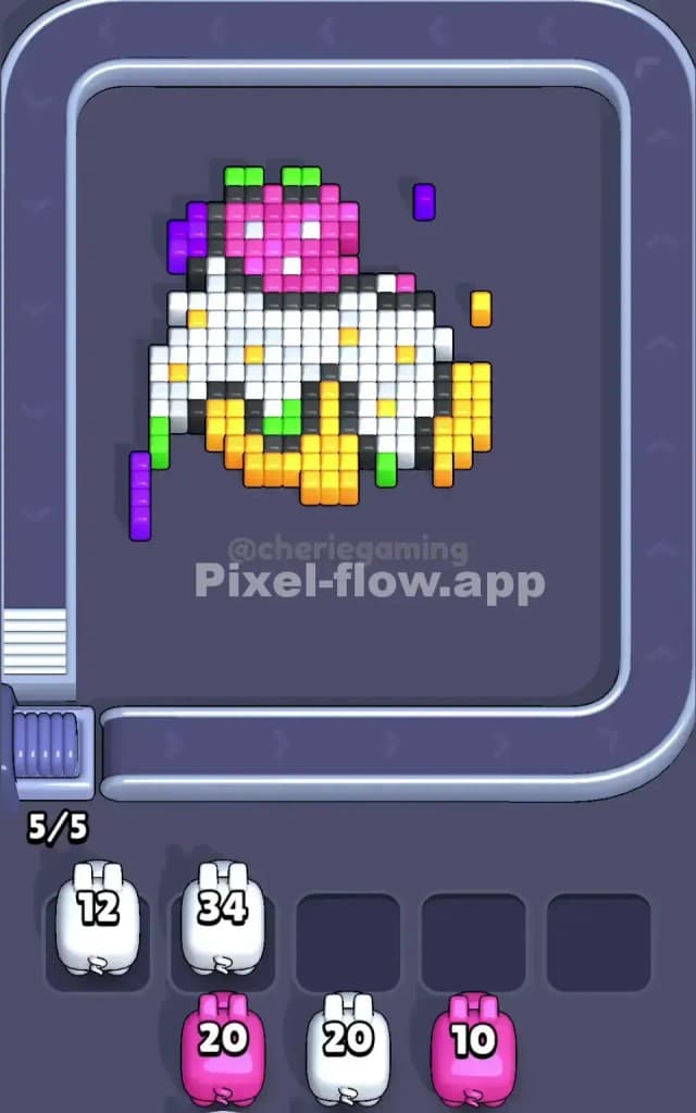 Pixel Flow Level 66 Solution 2