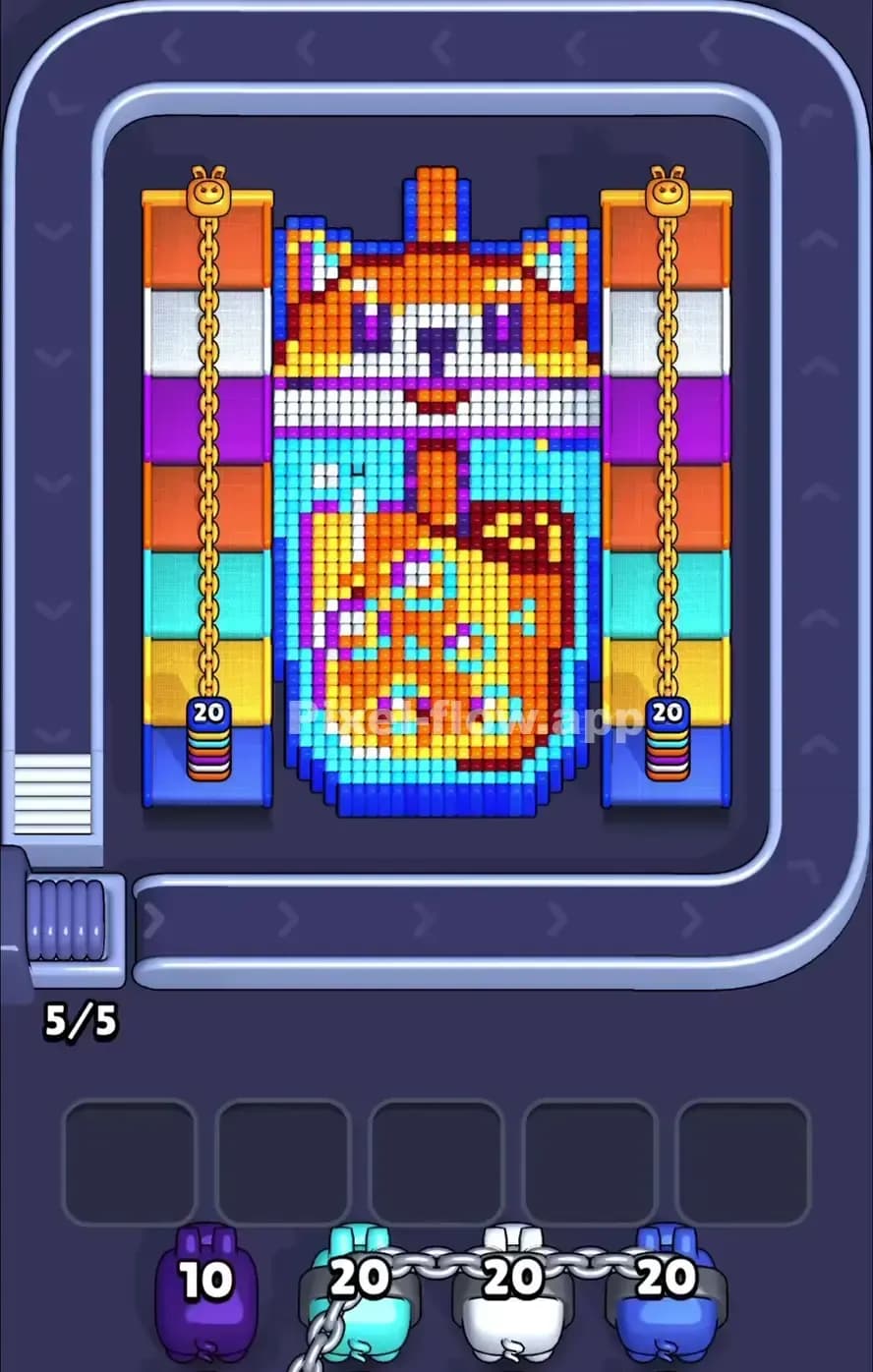 Pixel Flow Level 913 Screenshot