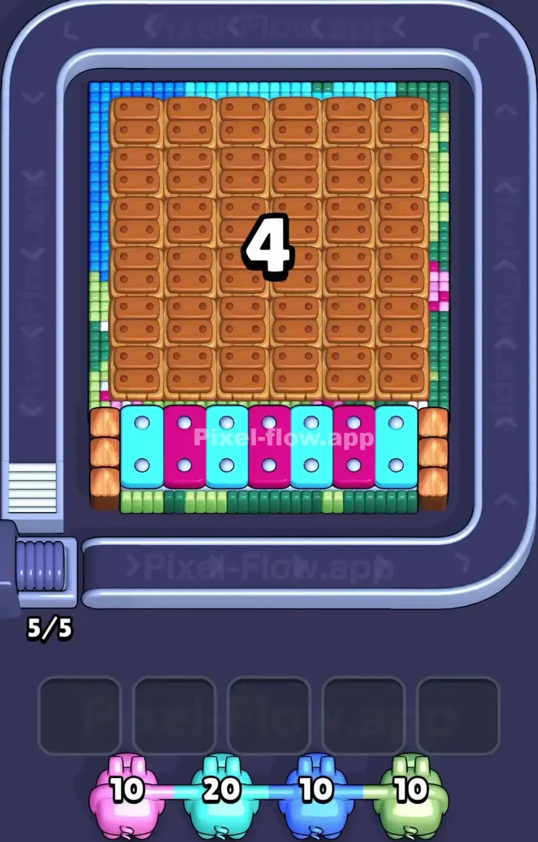 Pixel Flow Level 1450 Screenshot