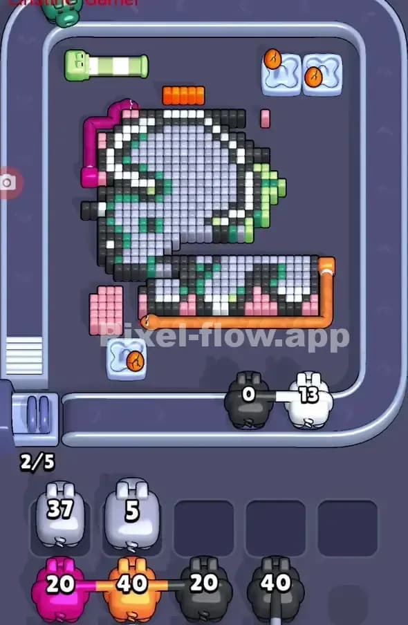 Pixel Flow Level 311 Solution 2