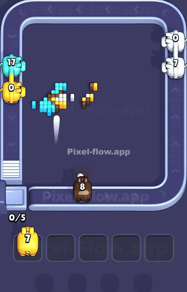 Pixel Flow Level 1050 Solution 3