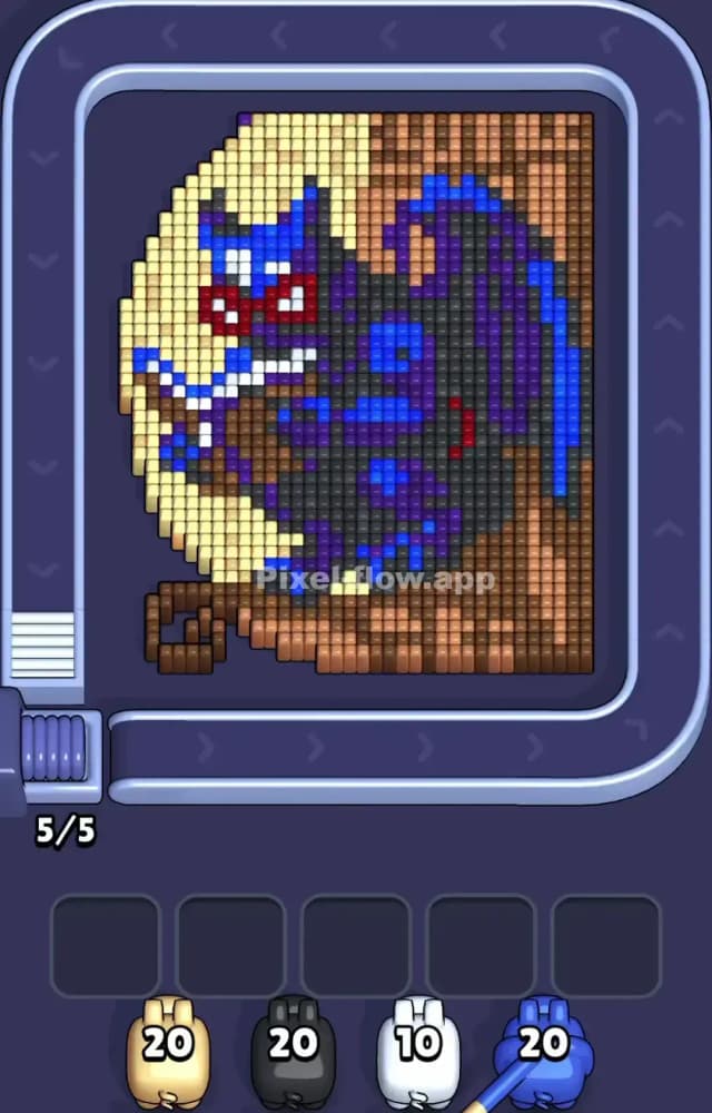 Pixel Flow Level 1122 Gameplay