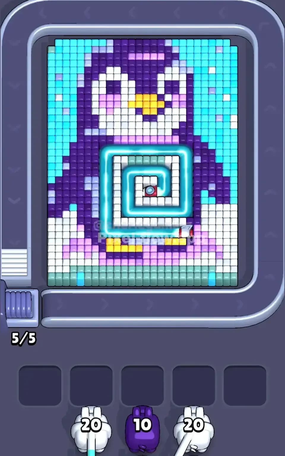 Pixel Flow Level 502 Screenshot