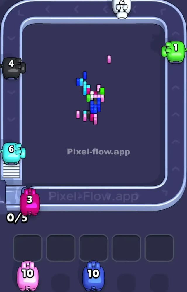 Pixel Flow Level 992 Solution 3