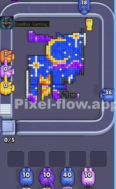 Pixel Flow Level 429 Solution 2