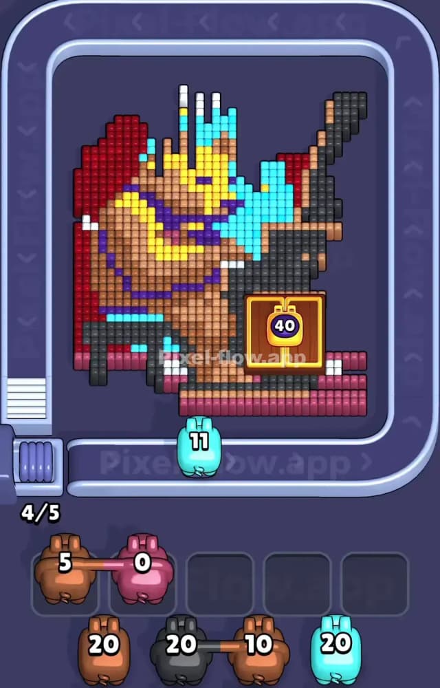 Pixel Flow Level 1097 Solution 1