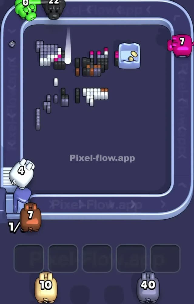 Pixel Flow Level 1262 Solution 3
