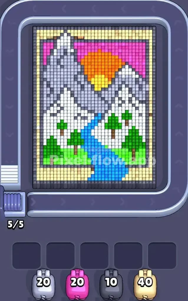 Pixel Flow Level 283 Screenshot