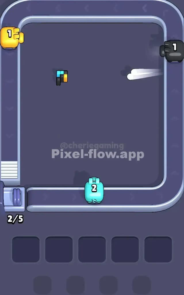 Pixel Flow Level 69 Solution 3