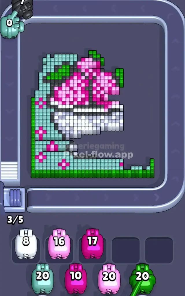 Pixel Flow Level 577 Solution 2