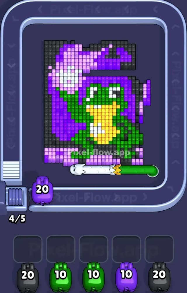 Pixel Flow Level 1121 Solution 1