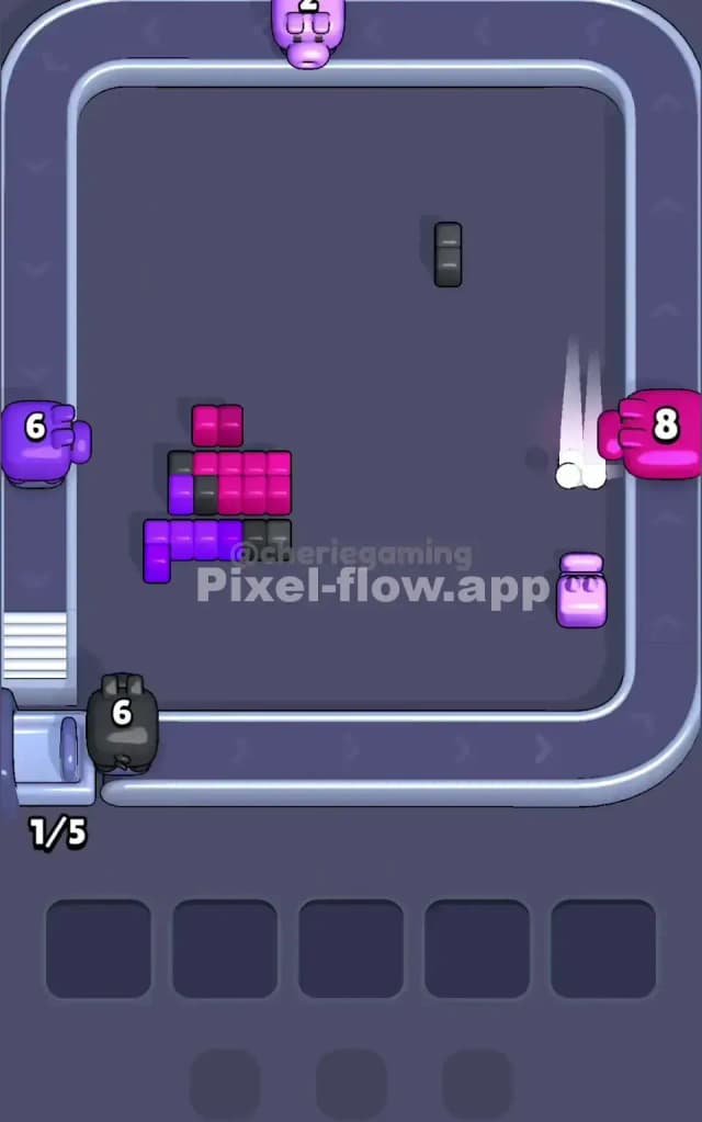 Pixel Flow Level 130 Solution 3