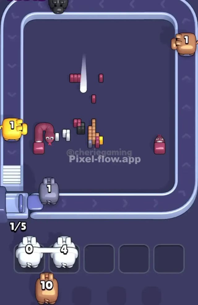 Pixel Flow Level 1685 Solution 3