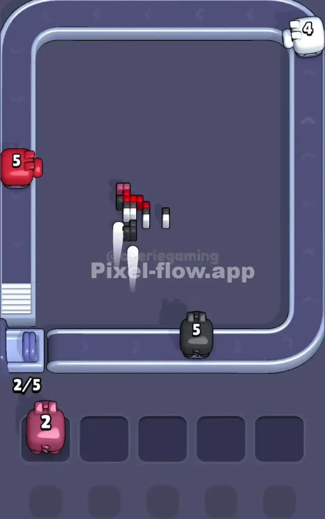 Pixel Flow Level 64 Solution 3