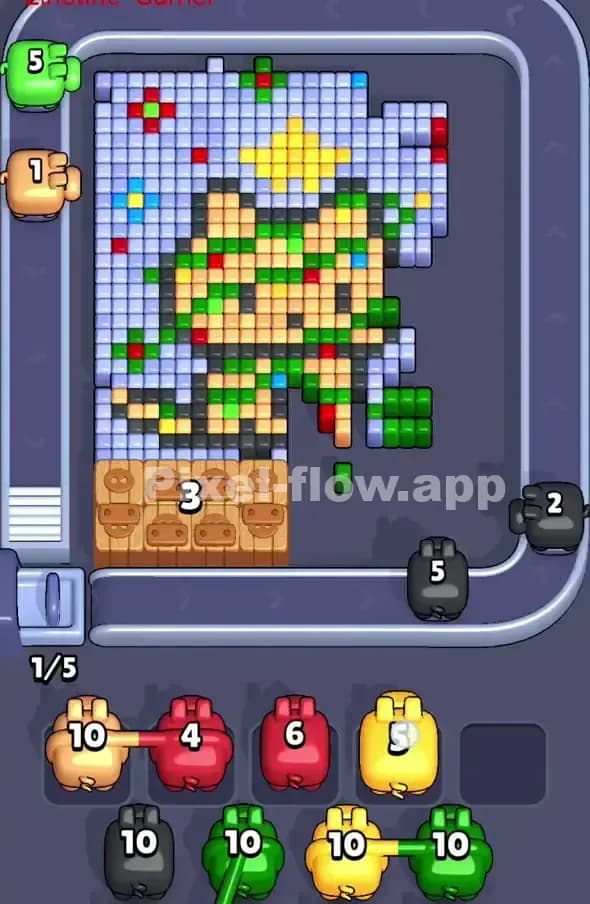 Pixel Flow Level 369 Solution 1