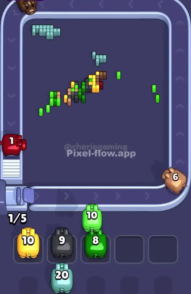 Pixel Flow Level 1754 Solution 3