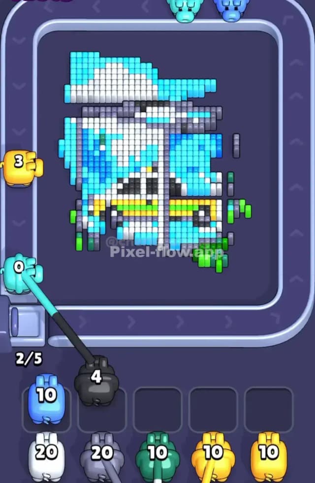 Pixel Flow Level 1655 Solution 2