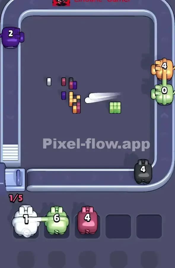 Pixel Flow Level 345 Solution 3