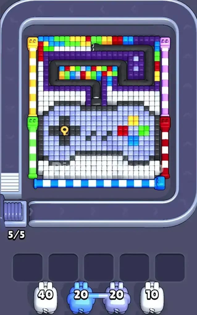 Pixel Flow Level 301 Gameplay