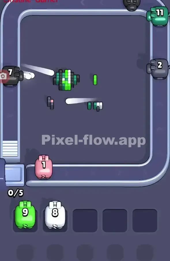 Pixel Flow Level 313 Solution 3