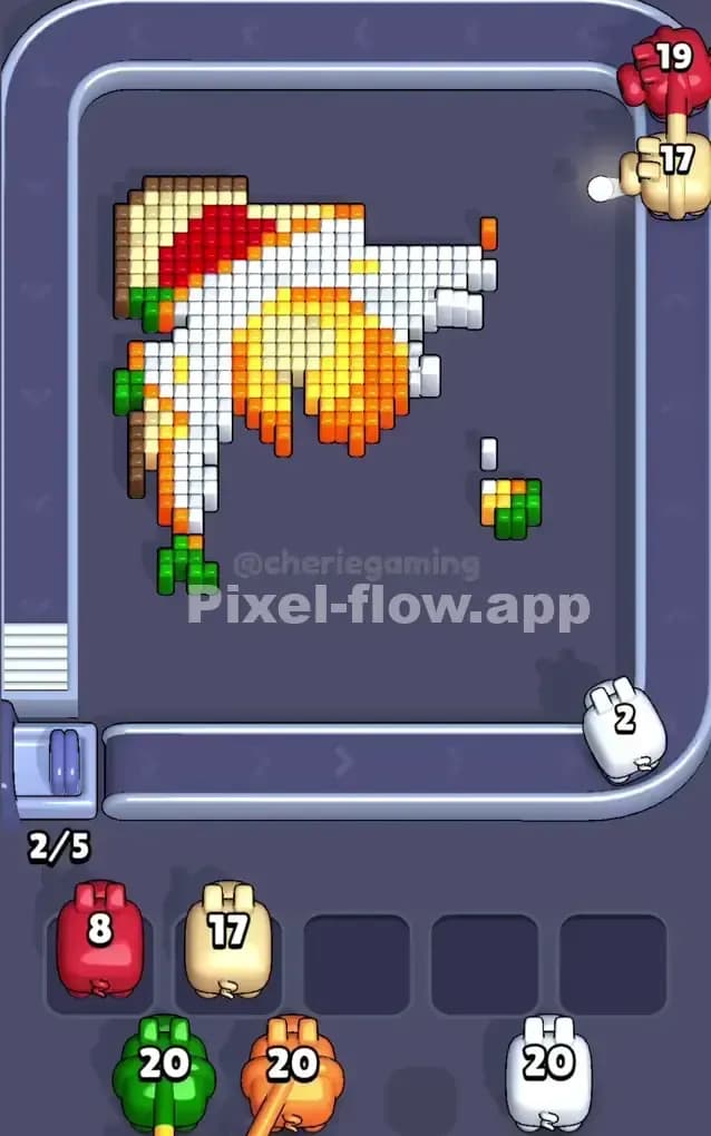 Pixel Flow Level 297 Solution 2