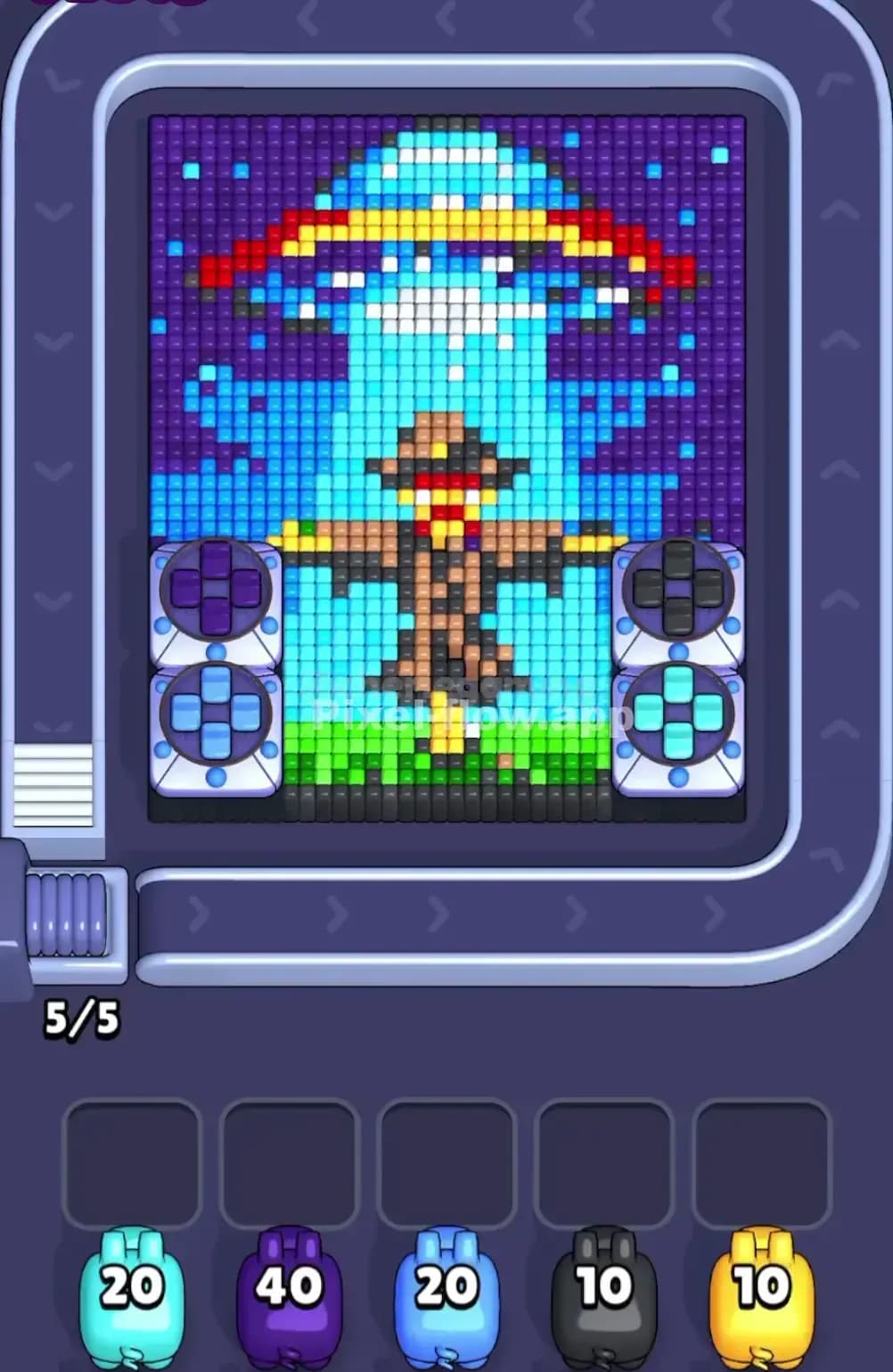Pixel Flow Level 1747 Screenshot