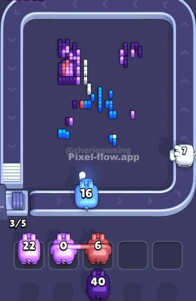 Pixel Flow Level 1736 Solution 3