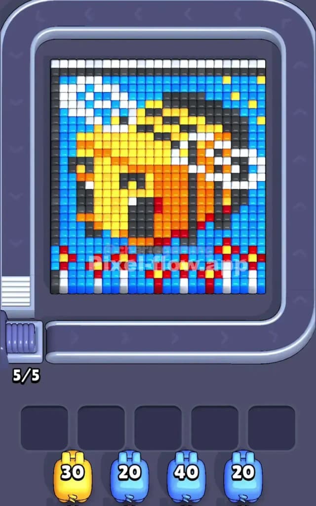 Pixel Flow Level 68 Gameplay