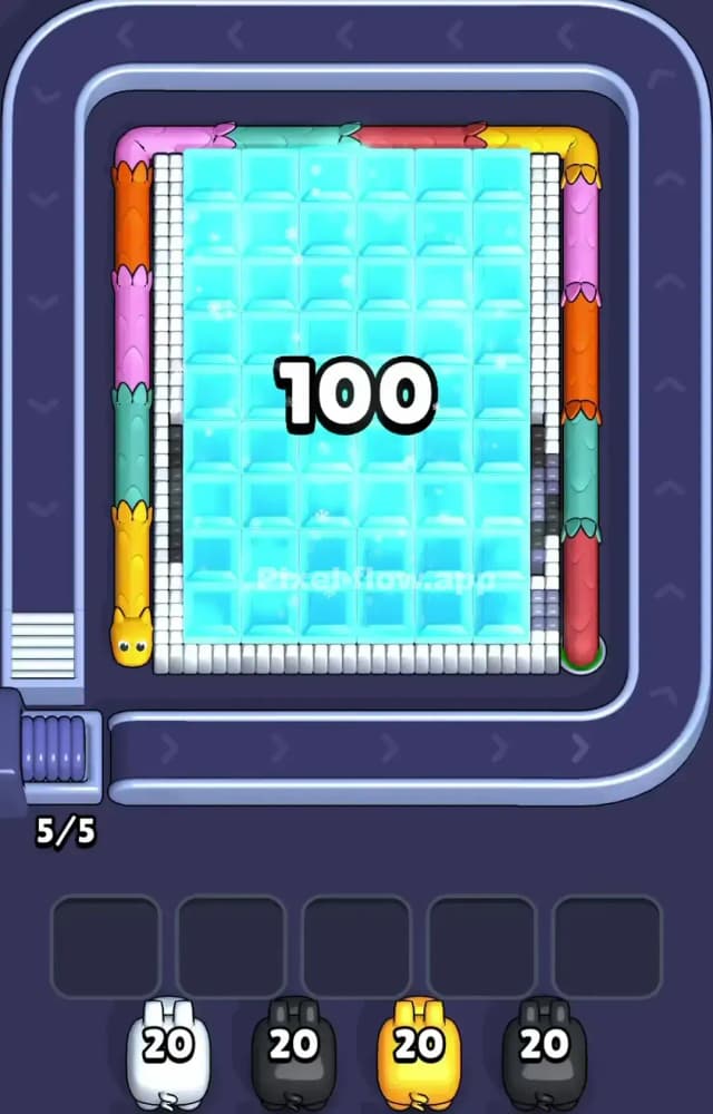 Pixel Flow Level 1229 Gameplay