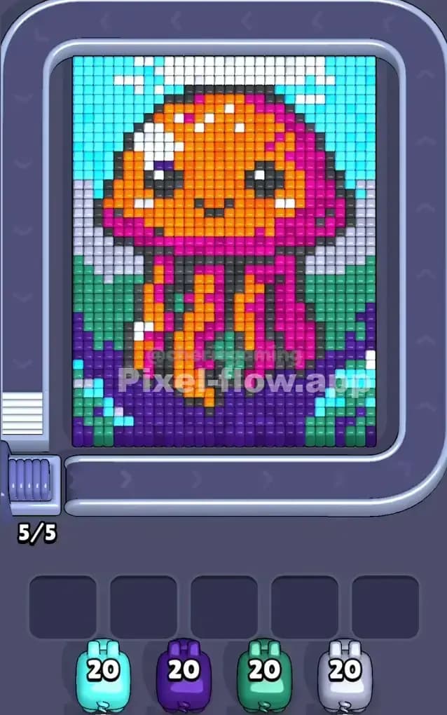 Pixel Flow Level 293 Screenshot