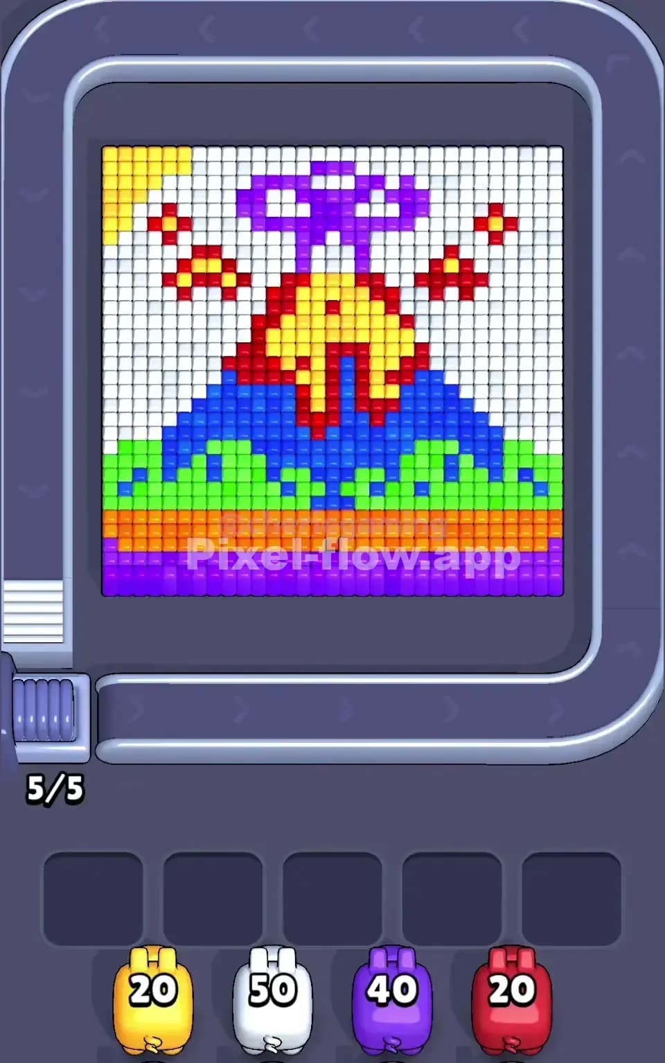 Pixel Flow Level 24 Screenshot