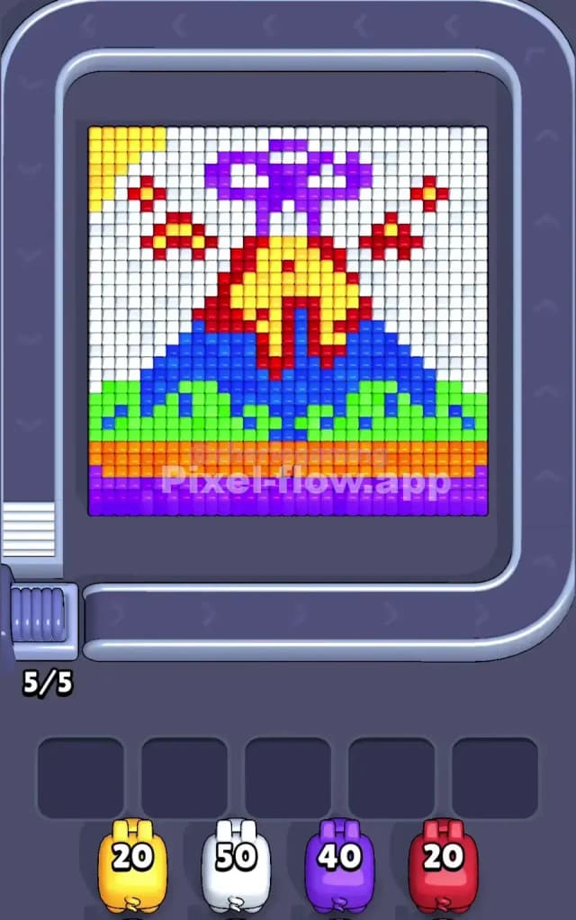 Pixel Flow Level 24 Gameplay