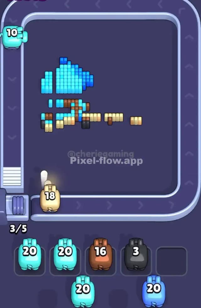 Pixel Flow Level 1717 Solution 3