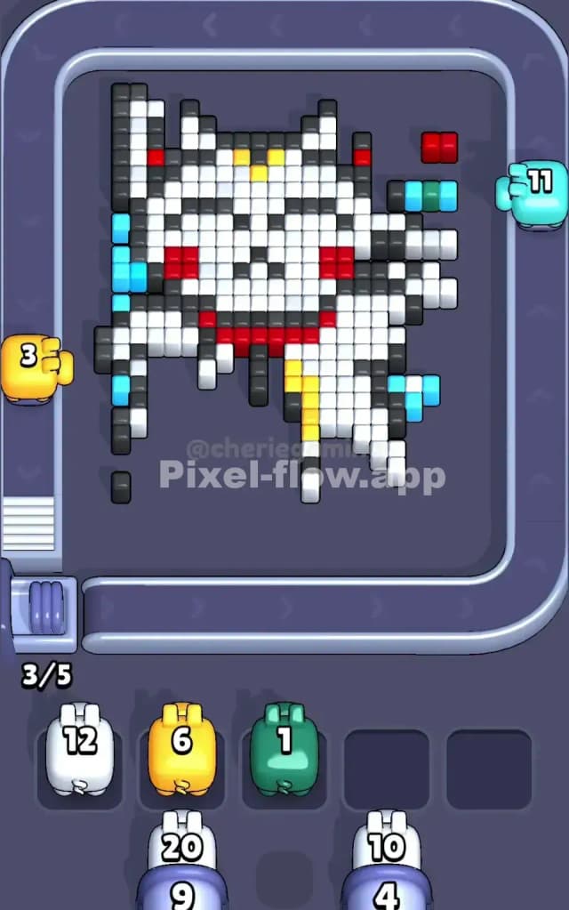 Pixel Flow Level 173 Solution 2