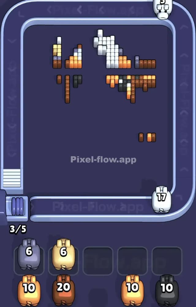 Pixel Flow Level 1319 Solution 3