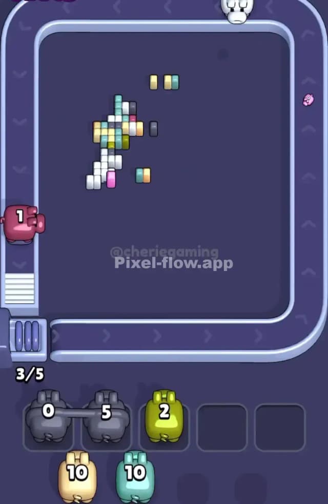 Pixel Flow Level 1618 Solution 3
