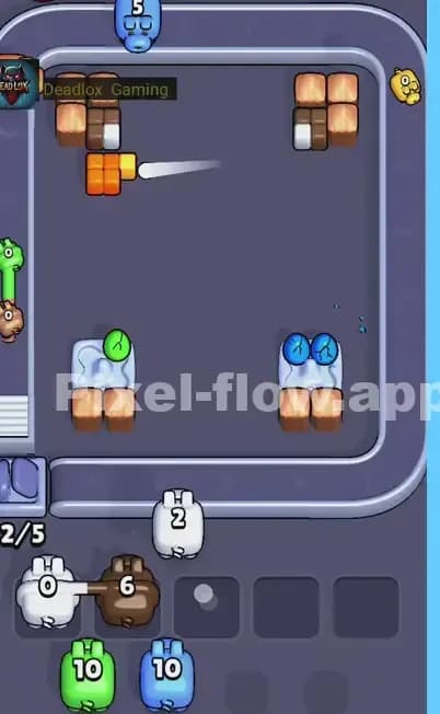 Pixel Flow Level 445 Solution 3